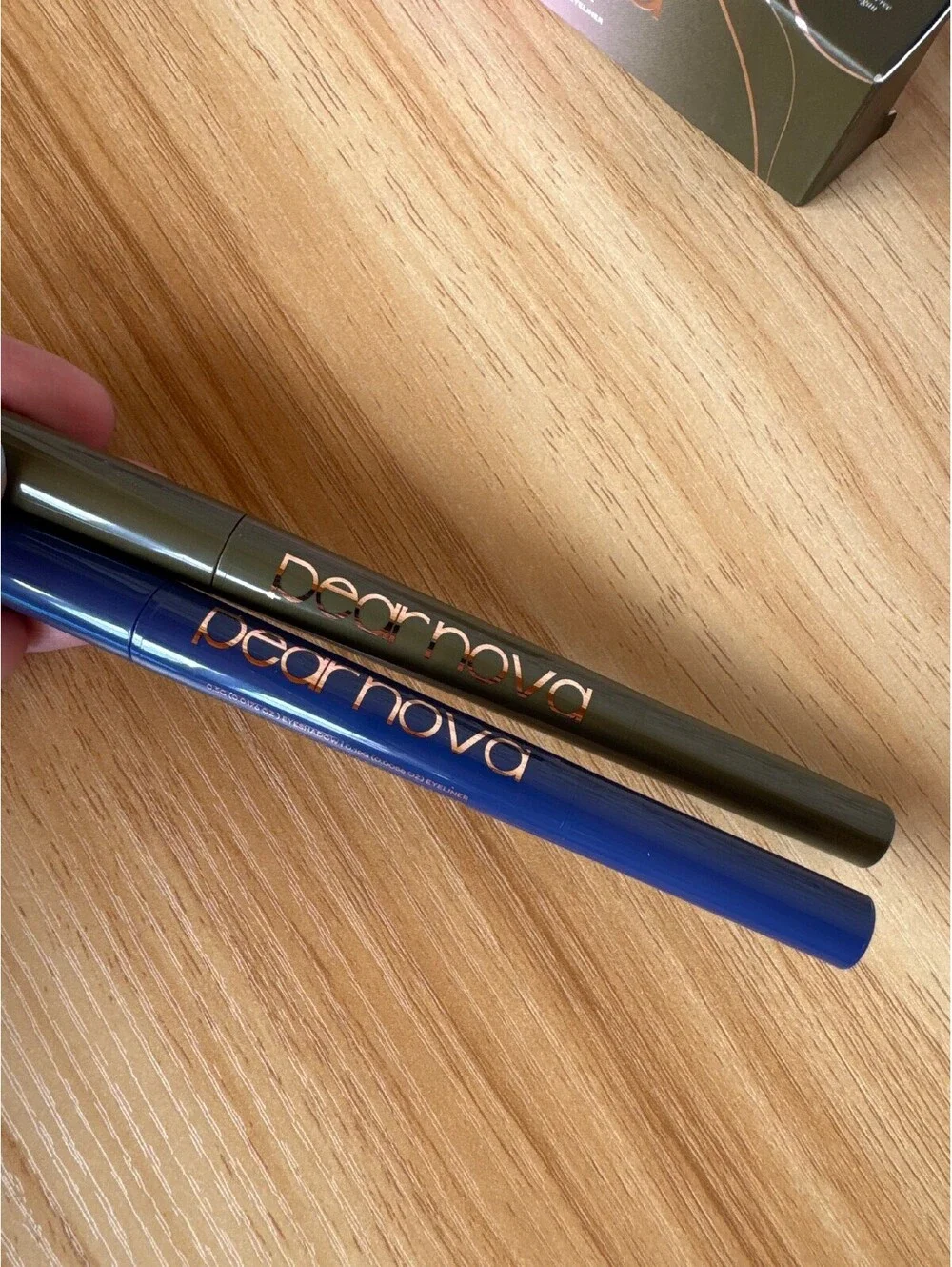 Pear Nova Azurite Unakite Eye Duo Stick Shadow Liner Set NIB Full Size